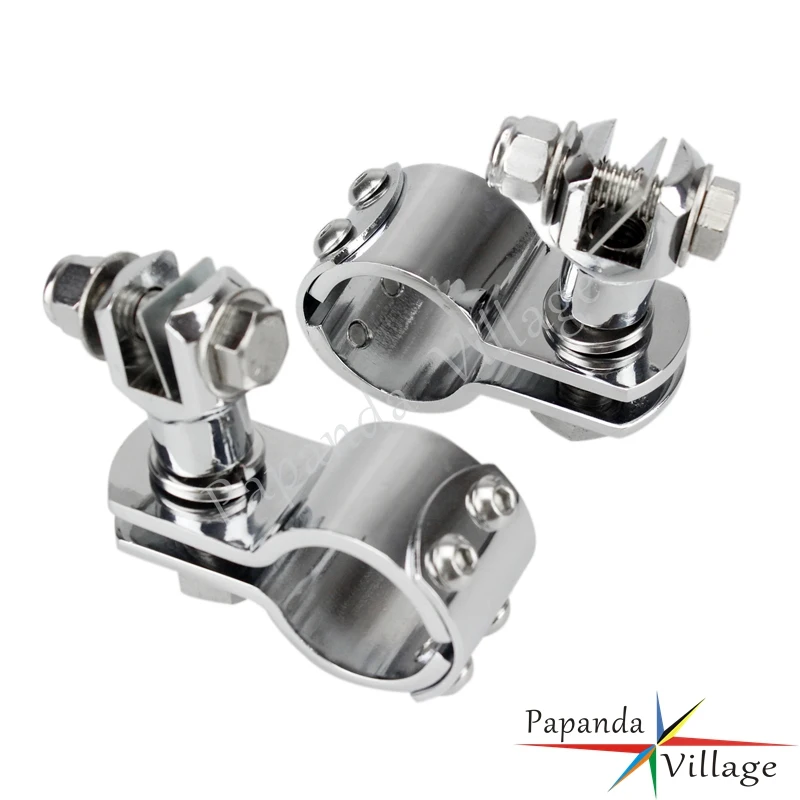 Motorcycles Male Mount-Style Chrome 1 1/4\