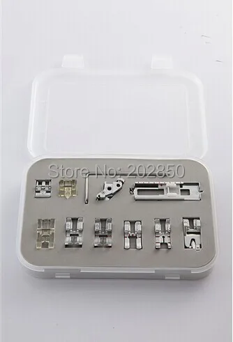 

Pfaff Snap On Presser Foot Set,11 Pcs/Lot,Creative Performance,Pfaff Home Sewing Machine Parts,Made In Taiwan,High Quality!