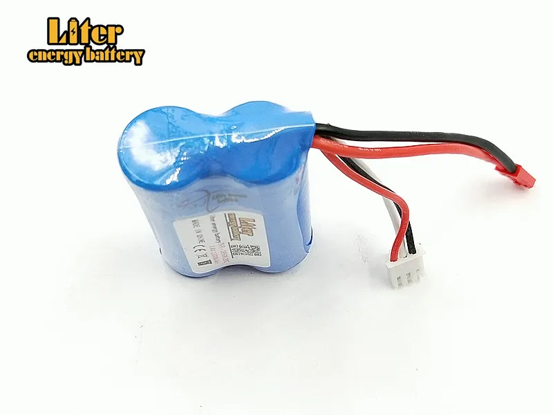 3 sztuk 7.4 V 1300 mAH bateria Lipo do zdalnego sterowania śmigłowca RC łódź 7.4 V 1300 mAH 20C rozładowania 18500 toy baterii cylindryczne