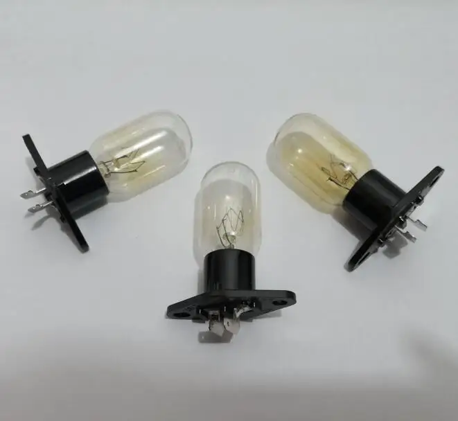 3PCS/lot Globe Bulbs L bend plug replacement for panasonic Microwave Oven