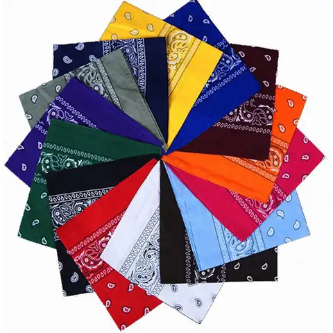 Cotton Hip-Hop Bandanas for Men Women gootrades