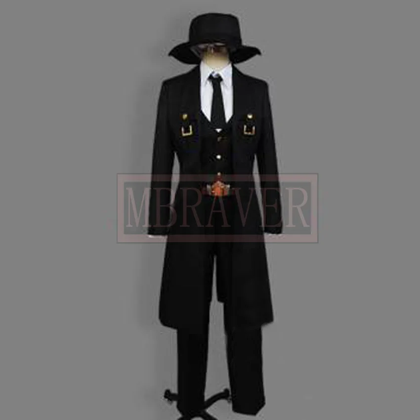 Customized From Anime BlazBlue Hazama Cosplay Costume