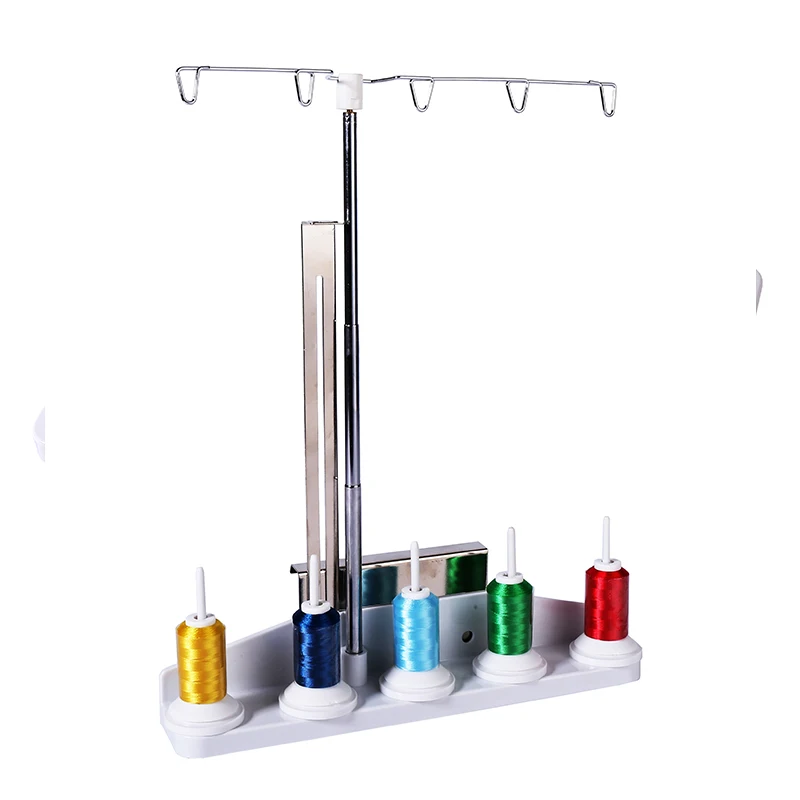 Sew Tech Sewing Thread Holder Stand 5 Spool Stand for Embroidery Machine Janome 9500 9000 350E 300E Sewing Thread Stand