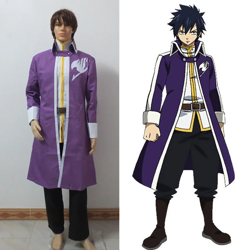 

Gray Fullbuster Uniform Cosplay Costume Halloween Christmas Custom Made Any Size