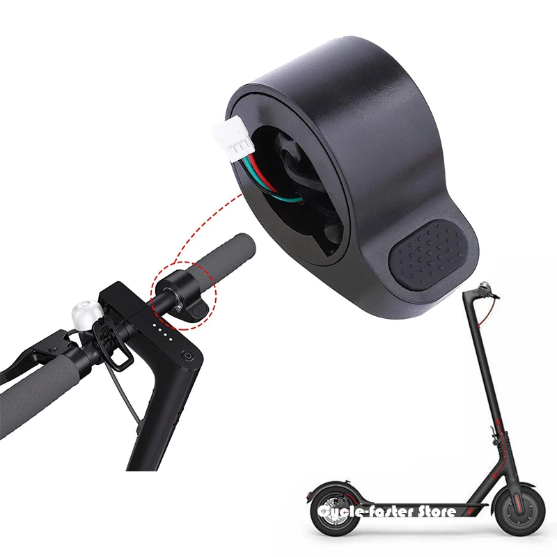 Electric Scooter Dial Thumb Throttle, Throttle Speed Control, Accelerator for XIAOMI MIJIA M365, Replacement Parts