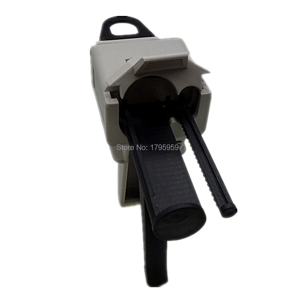 50ml AB Glue Gun 10:1 Epoxy Glue Adhensives Dispenser Caulking Gun Hand Tools for Round Type-Back Type 50ml 10:1 AB Glues