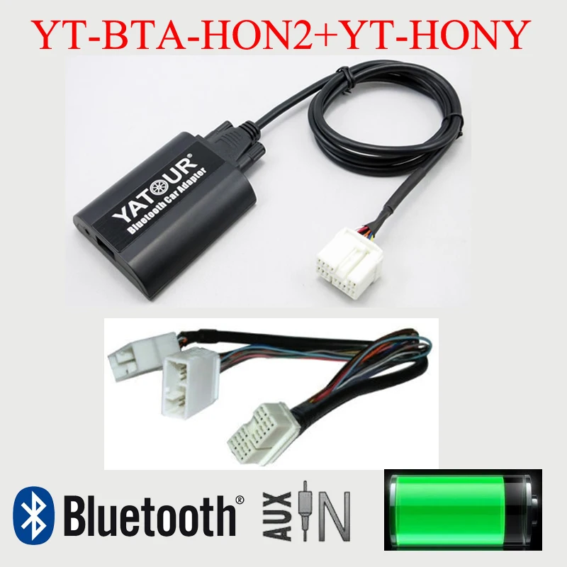 

Yatour YT-BTA Bluetooth adapter for Acura Honda 2.4 Accord Civic CRV Odyssey Pilot radios with Navigation System