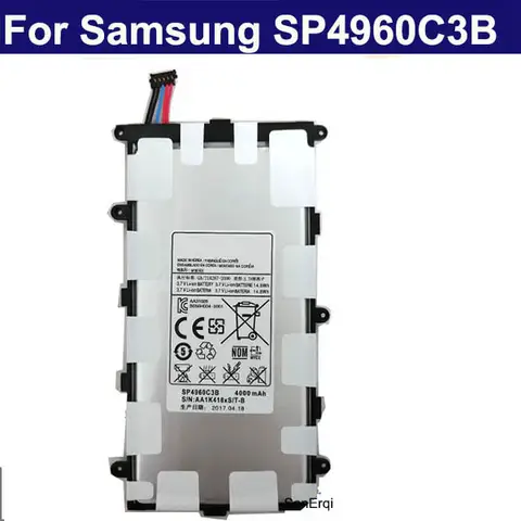 삼성 갤럭시 탭 2 용 배터리 7.0 P3100 P6200 P3110 탭 7.0 플러스 (14.8Wh), 4000mAh SP4960C3B 배터리 Best5 삼성 갤럭시 탭 2 용 배터리 7.0 P3100 P6200 P3110 탭 7.0 플러스 (14.8Wh), 4000mAh SP4960C3B 배터리 Best5