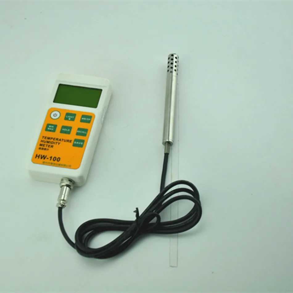 HW100 Digital Temperature And Humidity Meter Electronic Indoor Handheld Thermometer