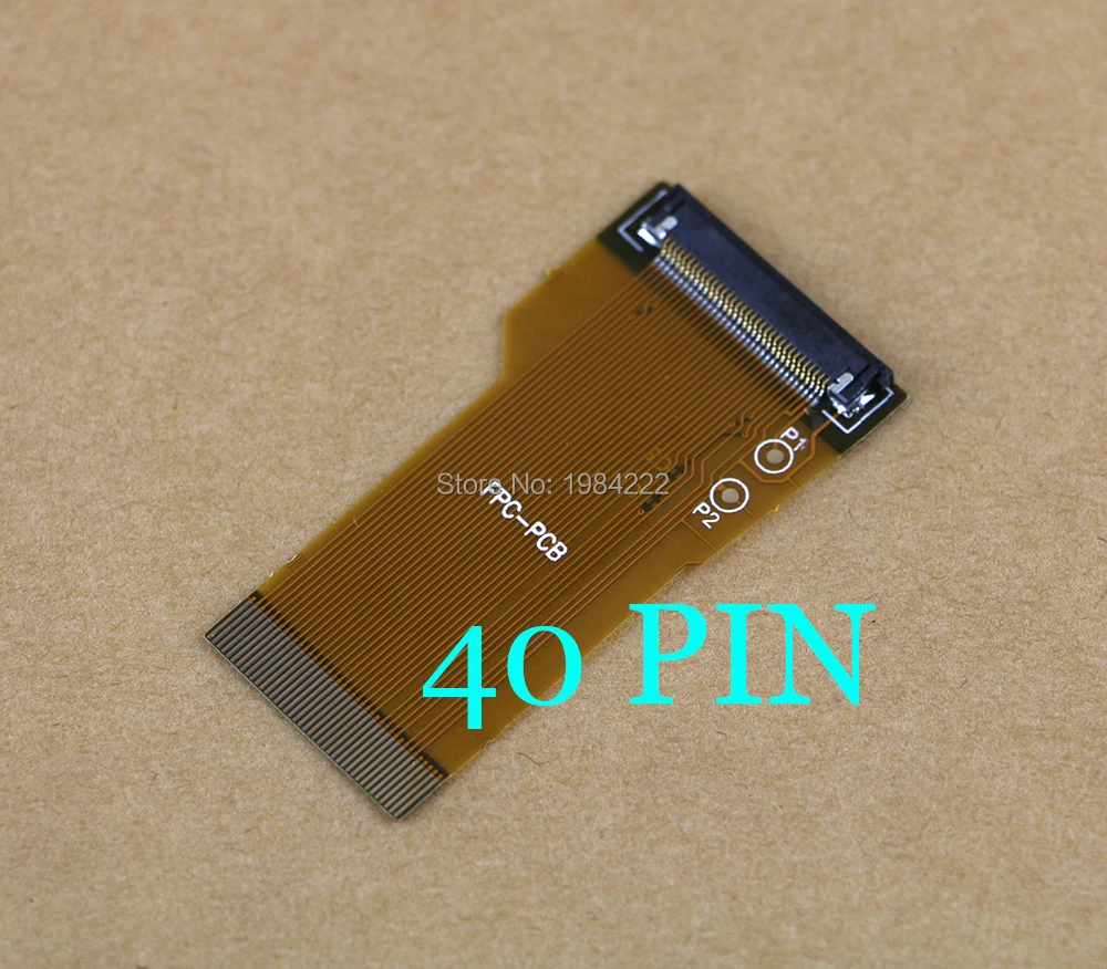 20pcs/lot 40PIN Original DIY Modified Highlight SP LCD Ribbon Cable Highlighted Ribbon Cable 40 pin for GBA 40pins