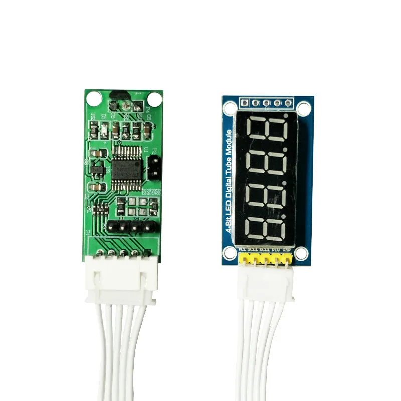 Digital Display Magnetic Field Magnetic Induction Intensity Detection Module Holzer Sensor Bare Plate Modbus and AT Protocol