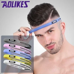 AOLIKES 1 Pcs Elastico Testa Fasce Molle Del Silicone Corsa E Jogging Yoga Banda di Sudore Per Le Donne Degli Uomini di Basket di Fitness Tennis Fascia