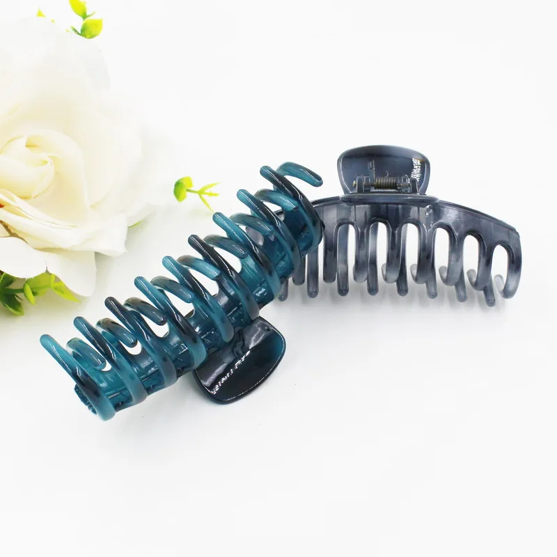 2016 New Design 2 mm Thickness Plastic Hair Clamp For Women Take Shower With Hairpin Bow Style Hair Claws  Women Hair Accessory