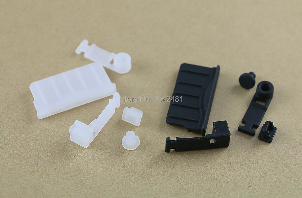 

1 комплект, черно-белая мягкая силиконовая пылезащитная заглушка, противоударный пылезащитный чехол для 3DS 3DSXL, новинка 3DS, новинка 3DSXL