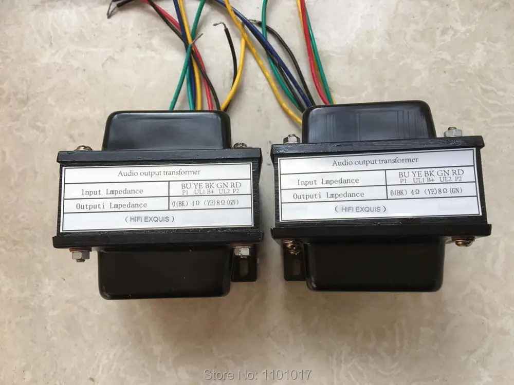 Customize 20w Output Transformer for Push-Pull Tube Amp's 2 PCS ( A Pair ) For 6P1 EL84 6V6 6C19 small power tube HIFI EXQUIS