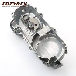 Scooter Variator cover GY6 50cc 10 inch & 8-tooth starter for Sukida Roma Sprint-10/12 Venus 50 Dolphin 50cc  400mm 4-stroke