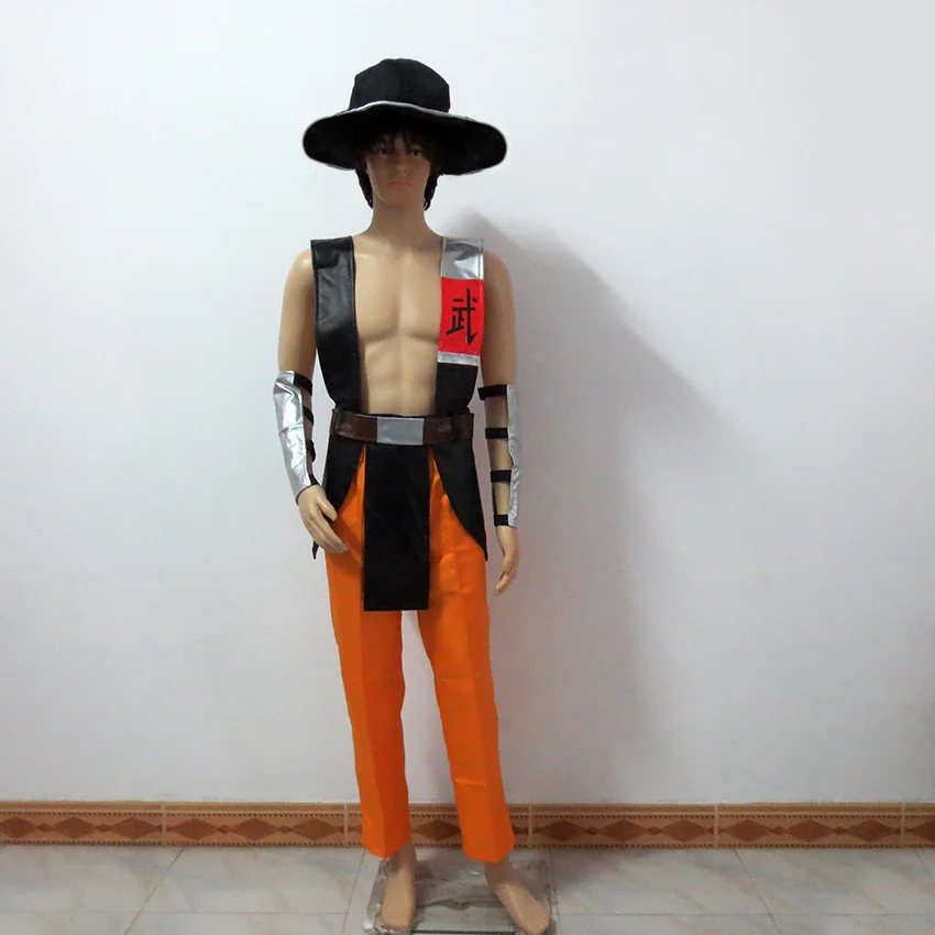 

Mortal Kombat 3 Kung Lao Christmas Party Halloween Uniform Outfit Cosplay Costume Customize Any Size