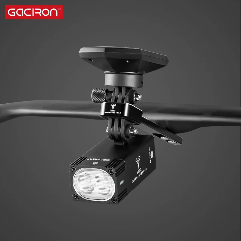 Gaciron H11 Bicycle Holder bike accessories fits for Gaciron bicycle headlights & Garmin Computer 100° Adustable cycling bracket