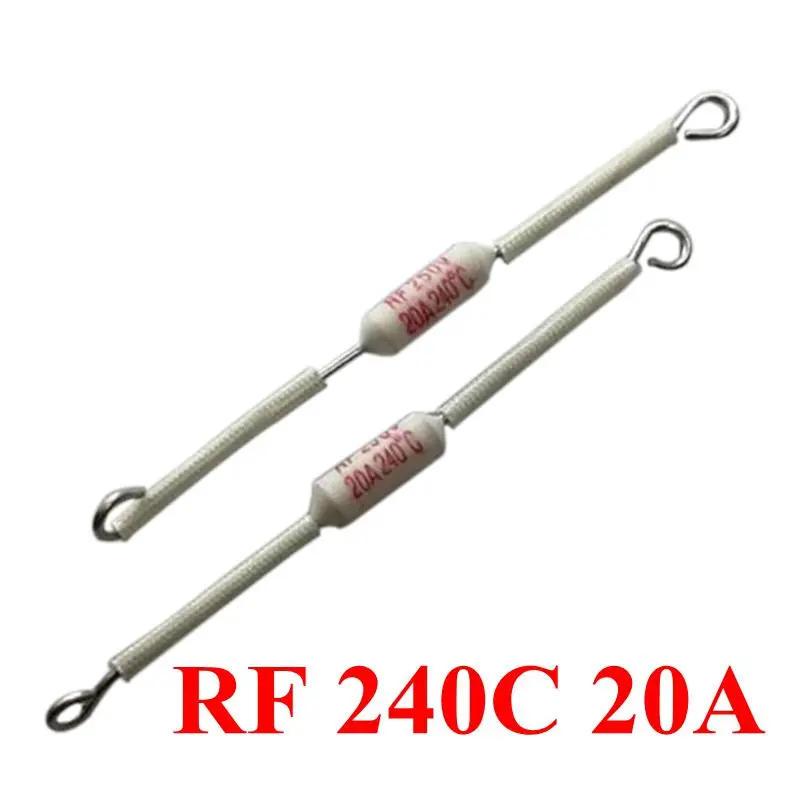 5PCS/10PCS RF 10A/130C/155C/165C/185C 15A/20A/185C 20A/216C/240C Rice Cooker Ceramic Thermal Fuse Cutoff