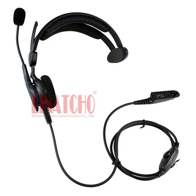 good quality MTX850 PRO5150 GP328 GP338 walkie talkie single side headsets with mic