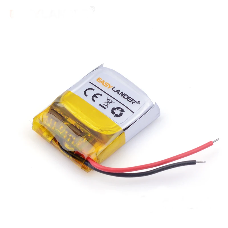 بطارية ليثيوم بوليمر ليثيوم قابلة لإعادة الشحن ، من من من النوع الخامس ، 50 مللي أمبير ، بلوتوث ، هاتف داخلي ، شحن Fitbit 2 ، lsssp411415