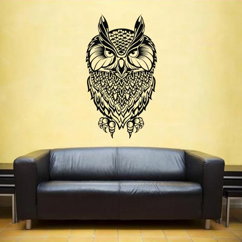 

Owl Wall Sticker Decal Posters Vinyl Wall Art Decals Decoration Decal Decor Mural Owl Car Sticker Decal