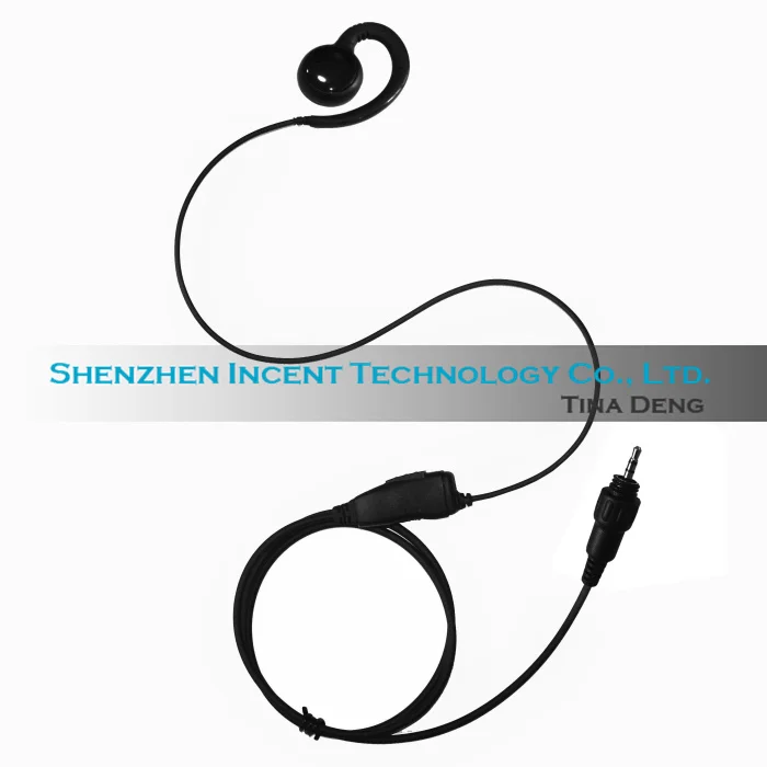 

VOIONAIR 2pcs/lot C Shape Ear Hook Earpiece Earphone Headset PTT for Motorola CLP1010 CLP1040 CLP1060 CLP446