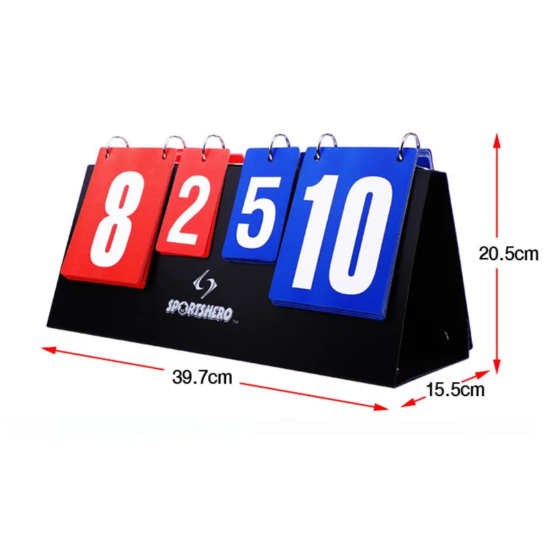 Portable basketball Score board 4 digit Sports scoreboard for volleyball table tennis handball badminton scoring Wholesale