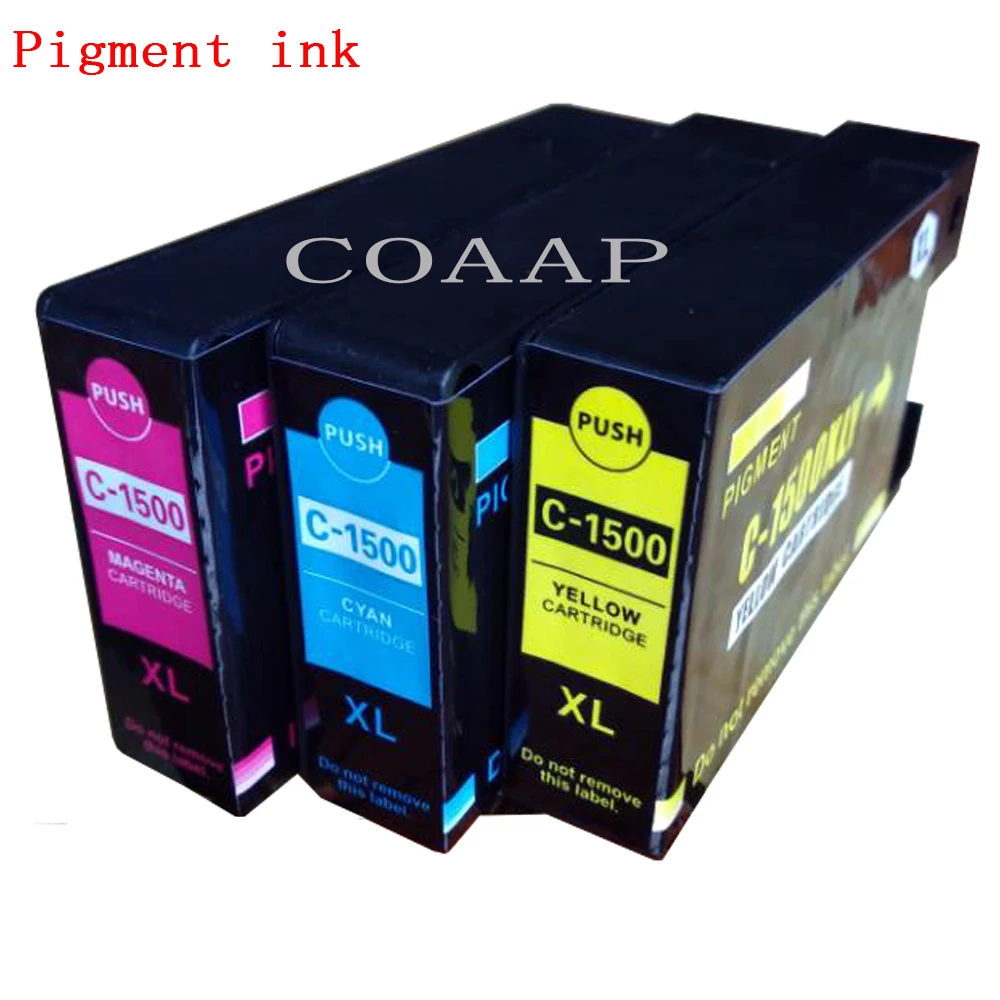 Compatible pigment ink For Canon PGI 1500 1500XL MAXIFY MB2050 MB2000 MB2300 MB2350 MB2357 MB2750 printers Cartridge with chip