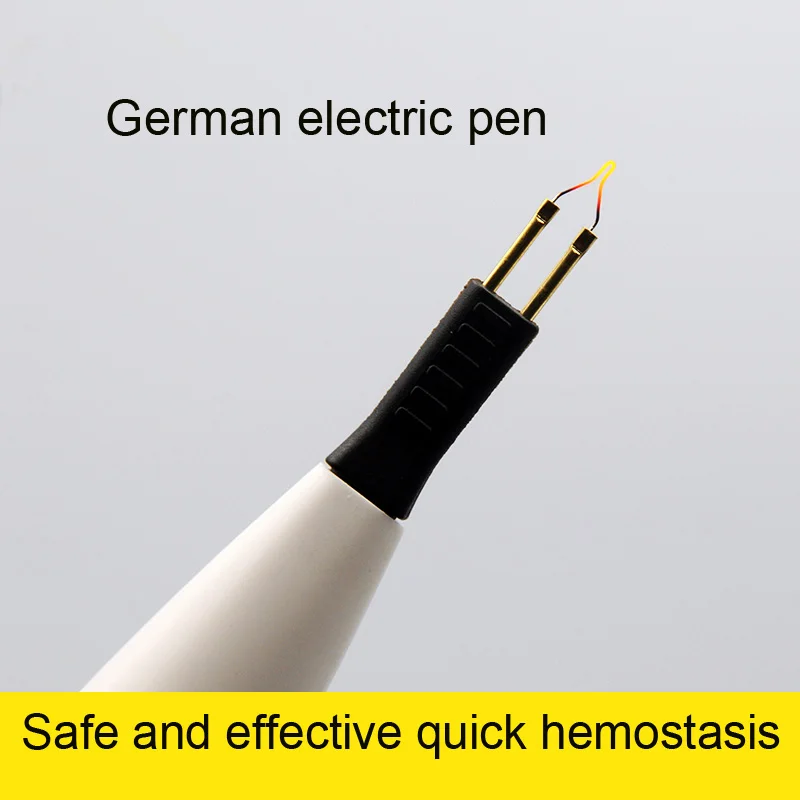 ตาเครื่องมือ Double Eyelid Hemostatic Charger ไฟฟ้า Coagulation ปากกาหนีบหนีบ Ophthalmic Electric Cautery ปากกา Coagulation