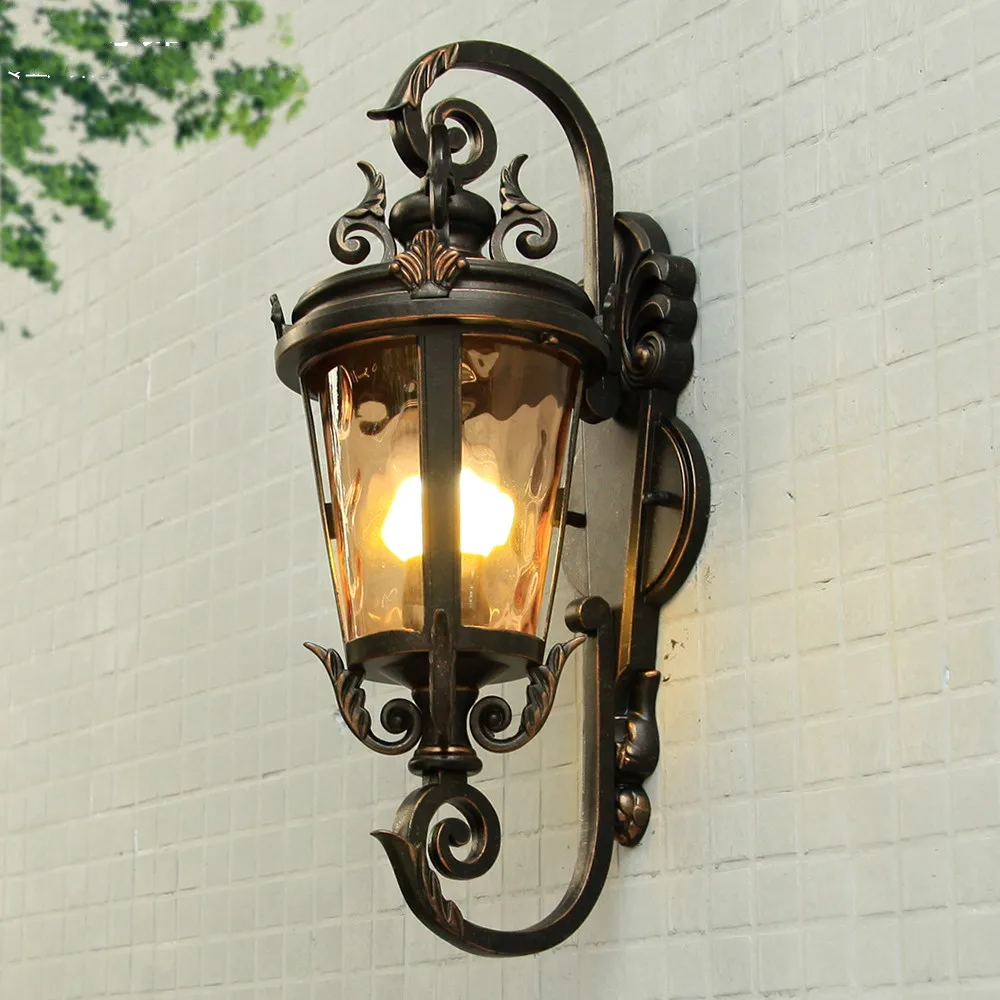 

Villa entrance lamp courtyard view hallway lamps outdoor wall lamp European type waterproof rain proof Garden light ap807958