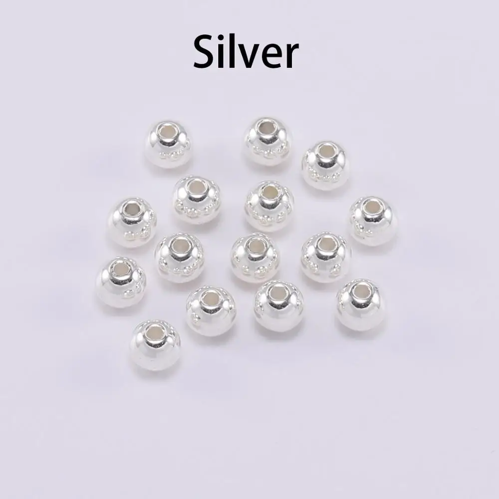 30-100pcs/lot 3 4 5 6 8 mm  With Hole CCB Bead Round Seed Loose Spacer Beads For Jewelry Making Supplies Accessories DIY image 4
