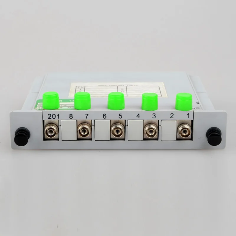 مقسم الألياف الضوئية 1 : 4 FC APC كاسيت PLC 1x4 مقسم بصري 1-4 صندوق CATV FTTH مصنع OEM