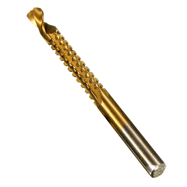 6Pcs/set Titanium Coated High Speed Steel Drill Bit Electric Drill Hemp Flowers High Hardness Resistance