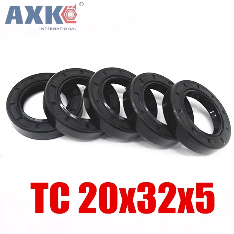 10pcs AXK  20x32x5 TC20x32x5 NBR Skeleton Oil Seal 20*32*5 Seals AXK  high-quality Seals Radial shaft seals