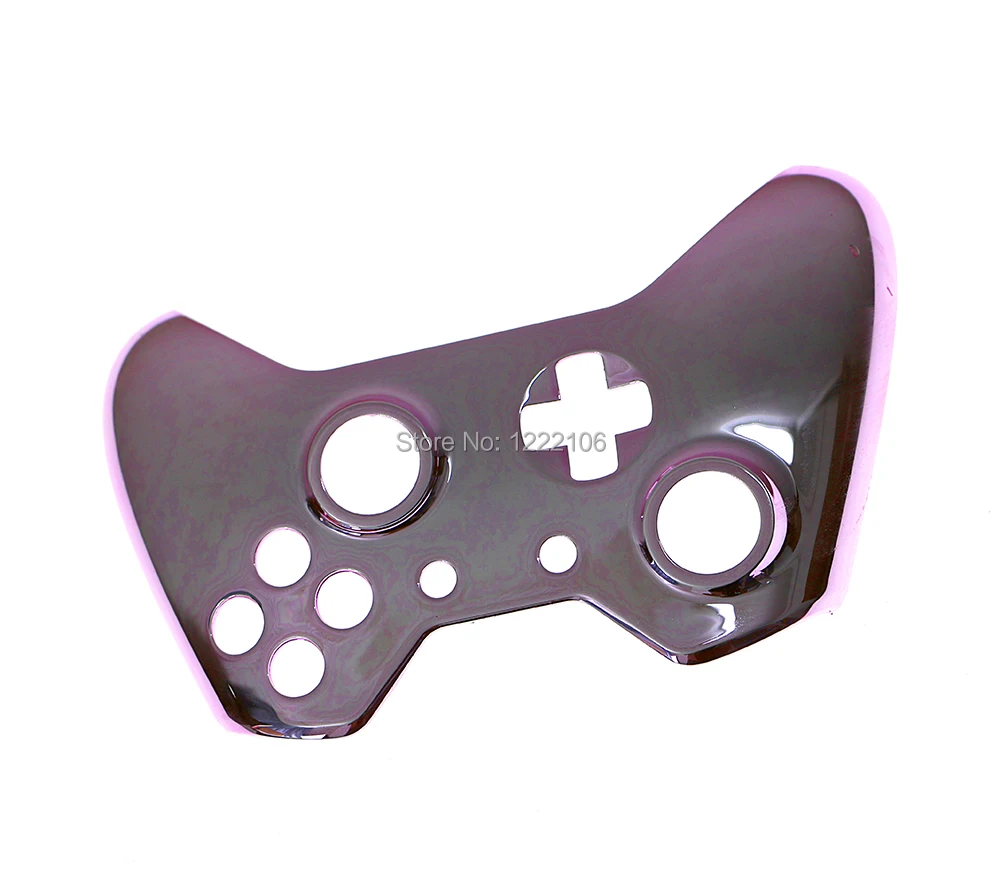 Boîtier de contrôleur sans fil chromé plaqué, couvercle supérieur pour Xbox one, plaque frontale avant, 1 pièce