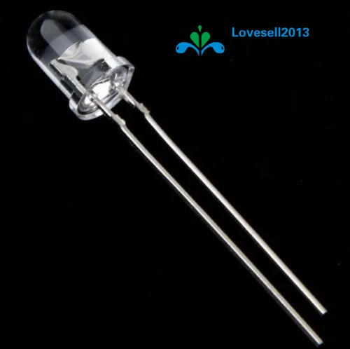 100Pcs 5mm 940nm IR infrared LED Lamp