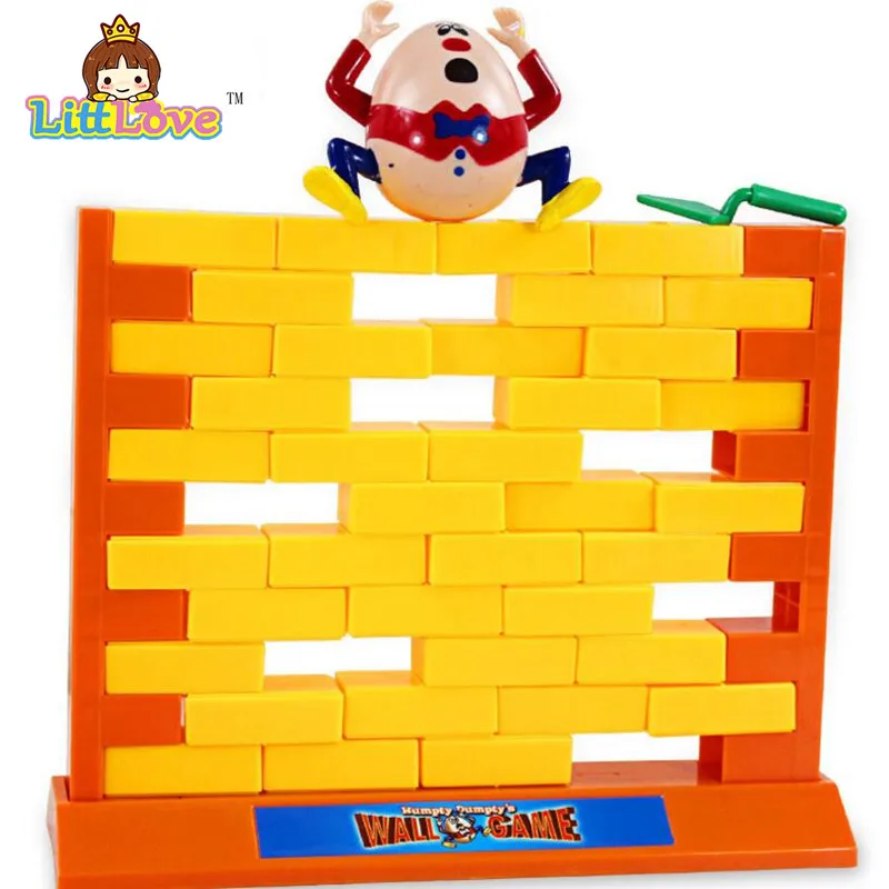 Funny Gadgets Push Wall Board Game Demolish Creative Wall Humpty Dumpty Game Parent-Child Interactive Toy