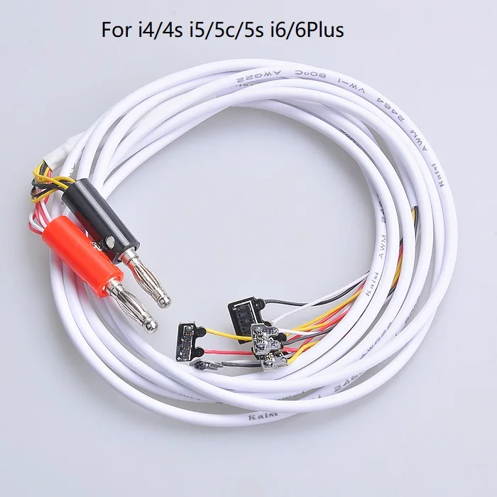 ESPLB 6 in 1 Professional DC Power Cord Ribbon Current Test Wire Repair Cable for iPhone 4/4S/5/5S/6/6 Plus Repair Tools