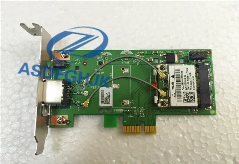 

Для беспроводного доступа к Интернету Dell DW1504 тонкая плата PCI-E 0H04VY с антенной 0RU297 Обнаружение абсолютной работы