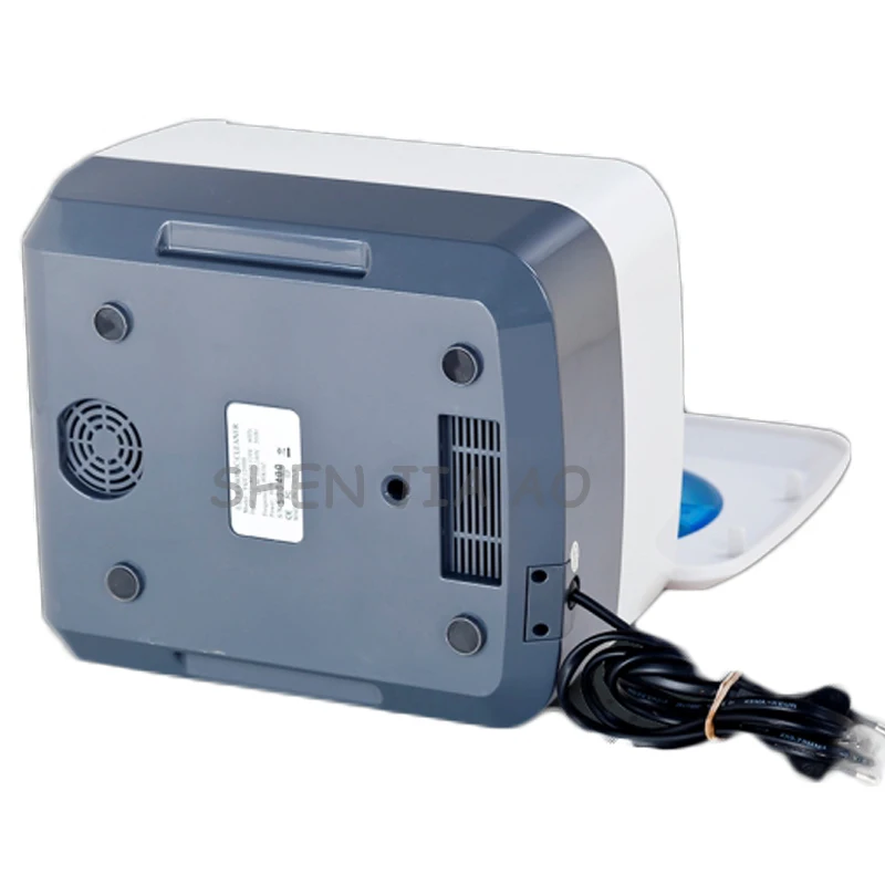 

110/220 В 60 Вт 1 шт. небольшой настольный цифровой дисплей ультразвуковая чистящая машина для очков стоматологические украшения ультразвуковая чистящая машина