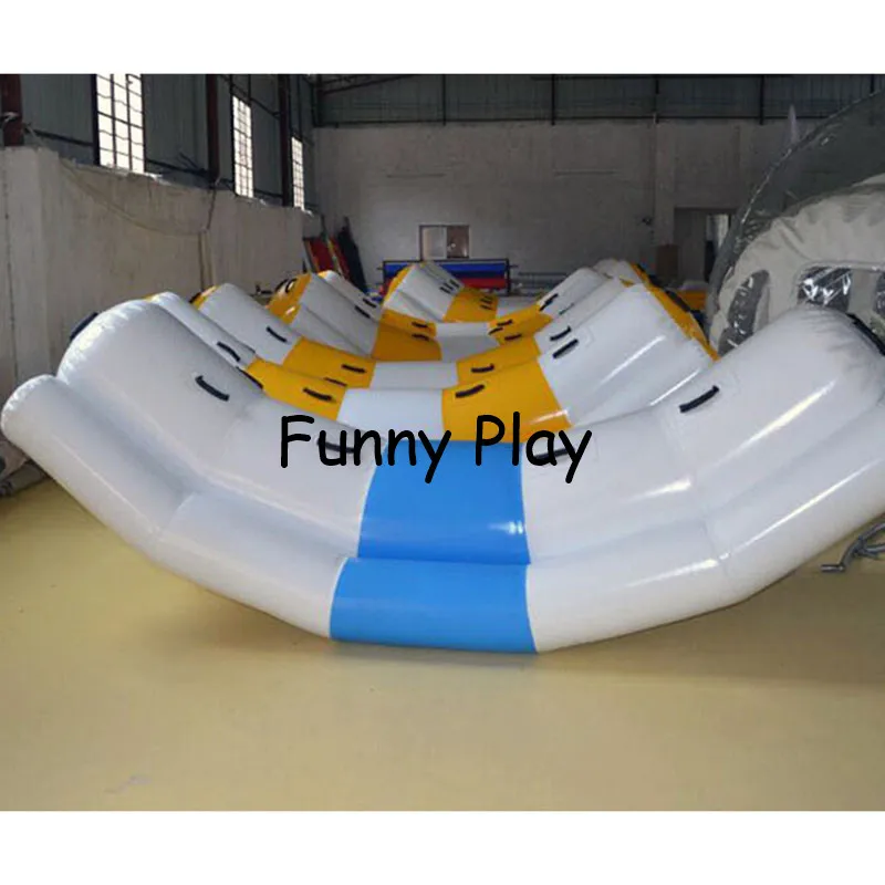 

Inflatable Water Games Products With Good Quality, Inflatable water totter equipment floating Swing Pool Toys Airtight Rocker