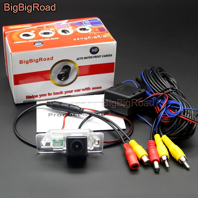 

BigBigRoad For BMW 5 M5 E39 E60 E61 / Car Rear View Camera / Car Reverse Parking Camera / HD CCD Night Vision