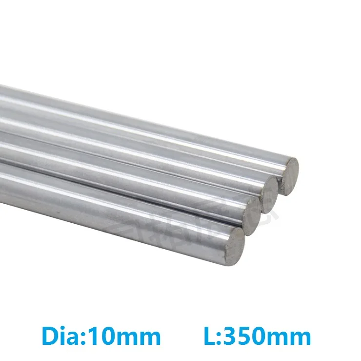 

30pcs Dia 10mm linear shaft 350mm long 10mmx350mm hardened shaft chromed plated linear shaft steel rod bar CNC 3D printer