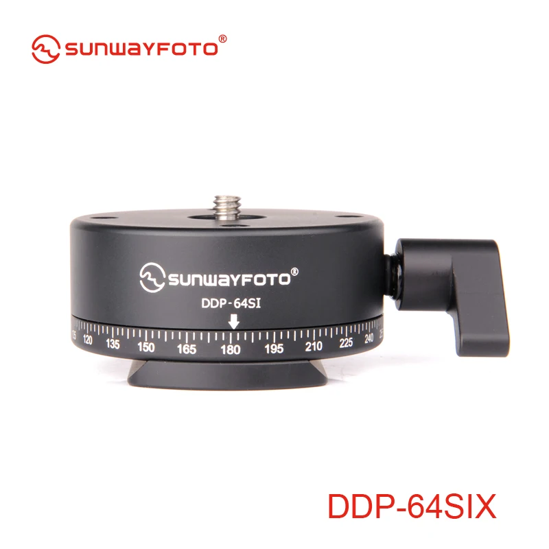 

SUNWAYFOTO DDP-64SIX Indexing Head for Dslr 360 Panoramic Tripod Head Professional Aluminum Panoramic Tripod Head Indexing Head