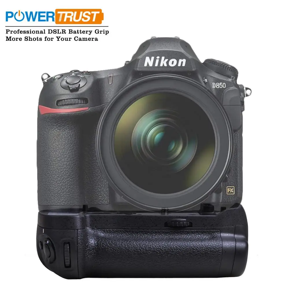 

Powertrust Vertical MB-D18 Battery Grip Fit For Nikon D850 MB-D18 DSLR Cameras as Work with EN-EL15a EN-EL15 or 8X AA Battery