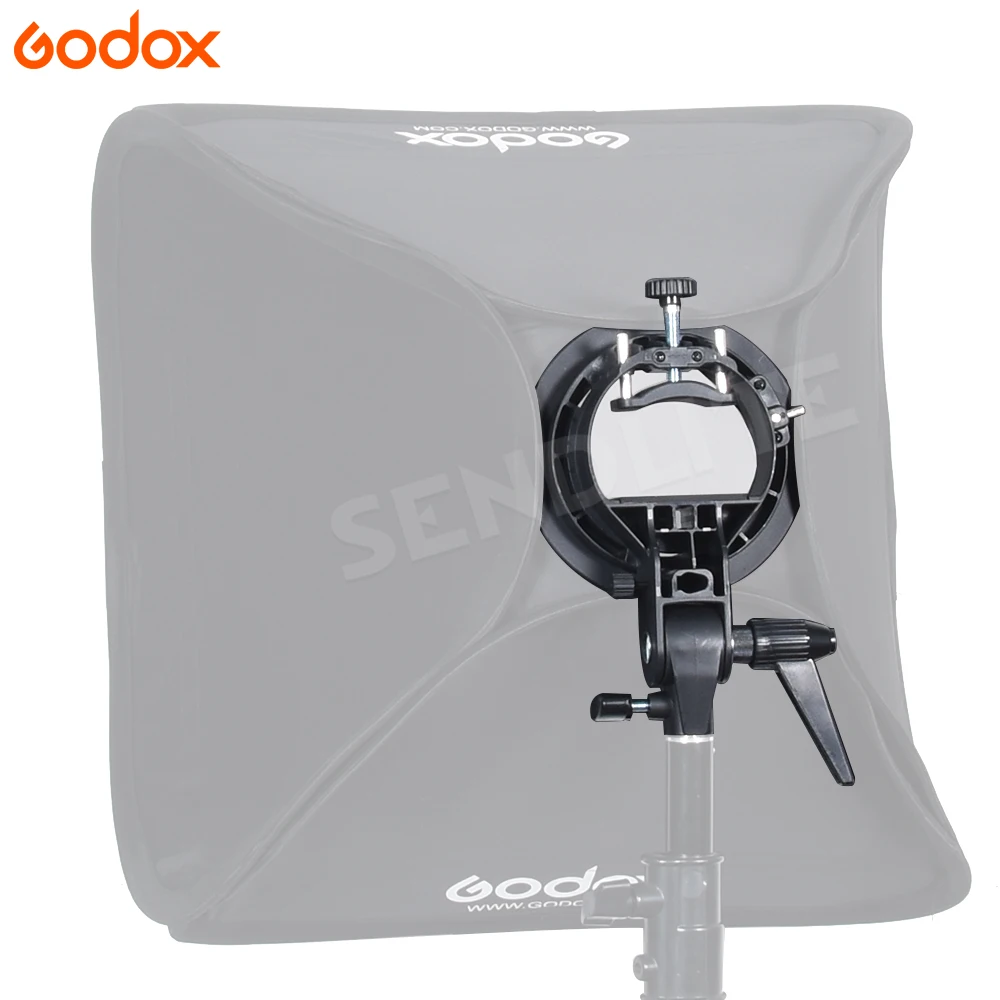 Godox S-نوع قوس بونز جبل ل فلاش ضوء سبيدليت سنوت سوفت بوكس V850II 860II AD200pro حامل