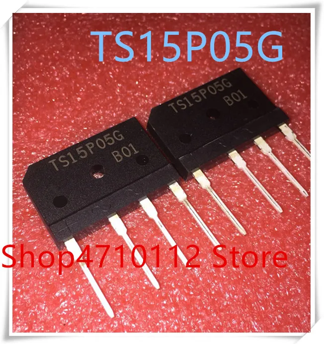 

NEW 5PCS/LOT TS15P05G TS15P05 15P05 15P05G 15A 600V ZIP-4