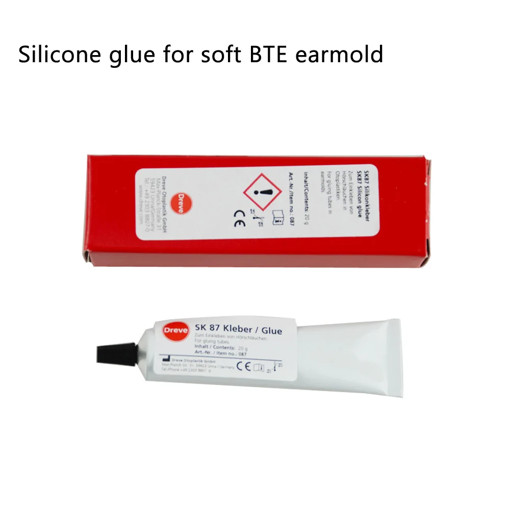 Dreve SK 87 Silicone Glue for BTE Hearing Aid Soft Earmolds