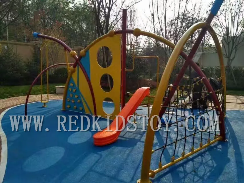 Exported to Canada EN1176 Certificated Children Gym Training Playground More Designs are Available HZ-61116C